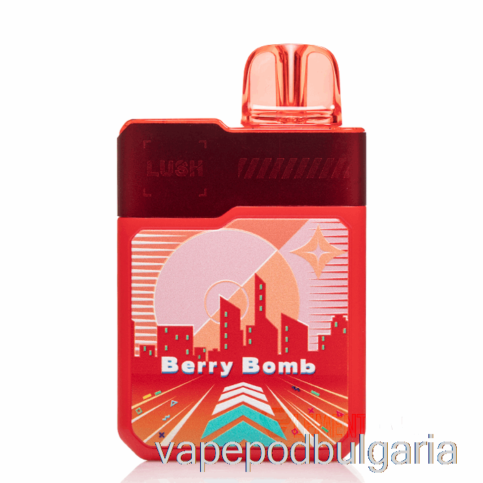 Vape 10000 Дръпки Digiflavor X Geek Bar Lush 20k еднократна ягодова бомба